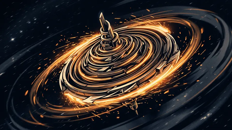 Key art for Neon Spindle